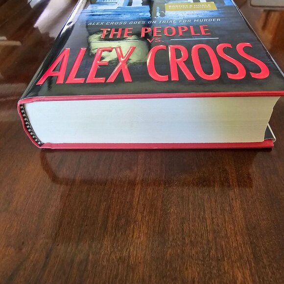The People Vs. Alex Cross By James Patterson Barnes & Noble Exclusive 2017 - Picture 7 of 10